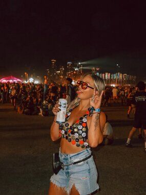 BOTTLE CAP BRALETTE - S/M